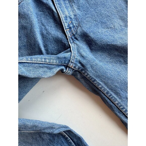 Vintage LEVI'S 531 Medium Rinse Mid Rise Denim Slim Leg Jeans, Size 25 - Picture 3 of 14